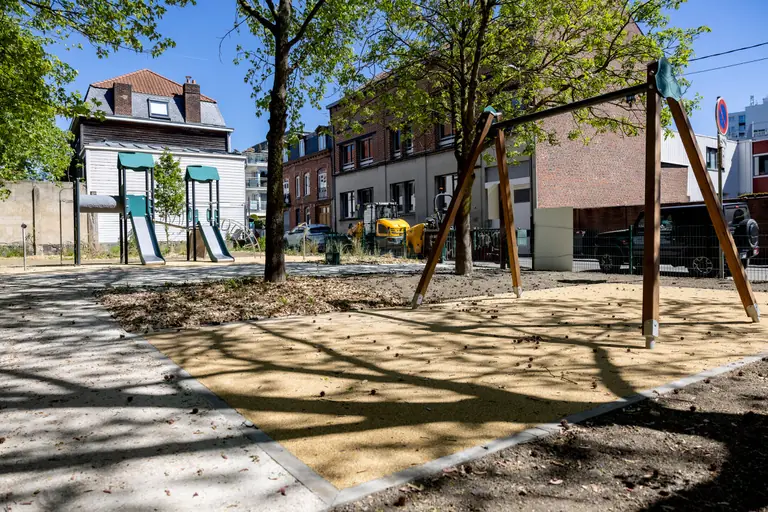 Lille : les familles retrouvent un square repensé