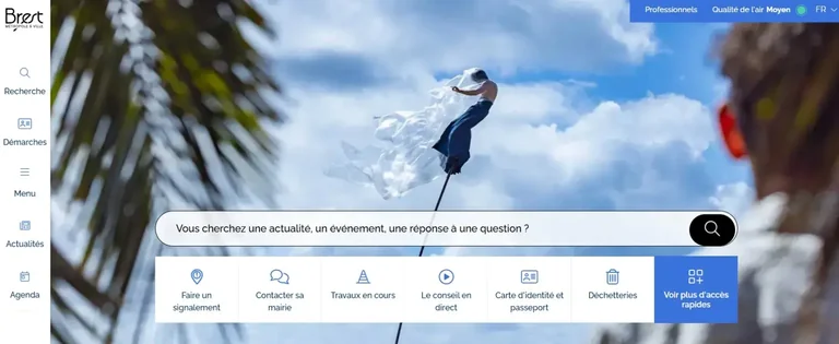 À Brest, les services en ligne deviennent plus lisibles