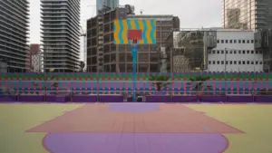 À Montpellier, un piano sur un terrain de basket le 29 juillet