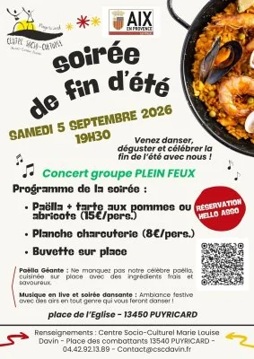 Aix-en-Provence : concert gratuit le 5 septembre à Puyricard