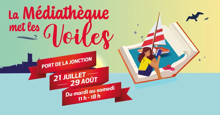 La médiathèque met les voiles à Nevers : accès gratuit