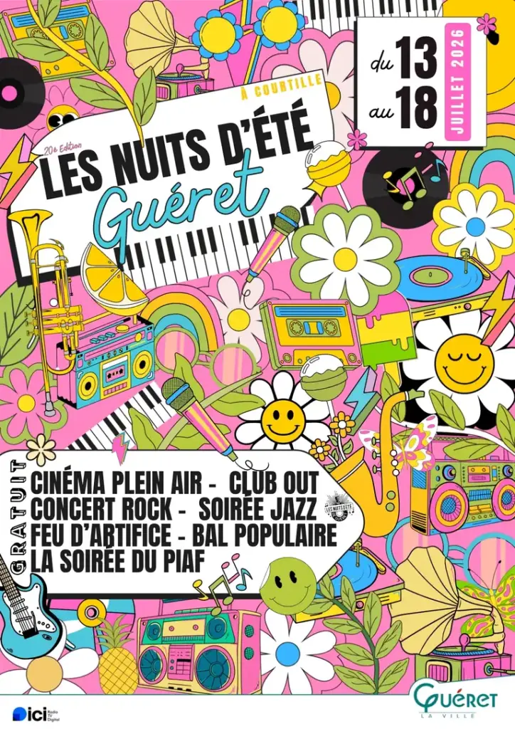 Nuits d'Été à Guéret : le programme complet des festivités gratuites