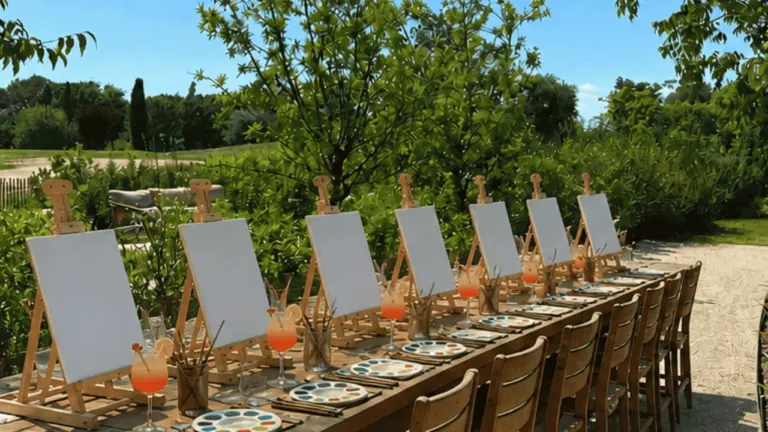 Paint & Drink : une soirée créative au domaine de Massane