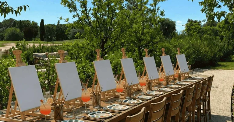 Paint & Drink : une soirée créative au domaine de Massane