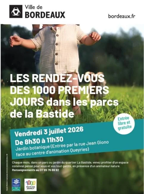 Parents à Bordeaux: matinée gratuite au Jardin botanique