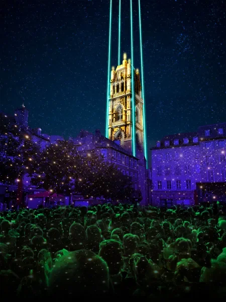 500 ans du clocher à Rodez : un été de lumière gratuit