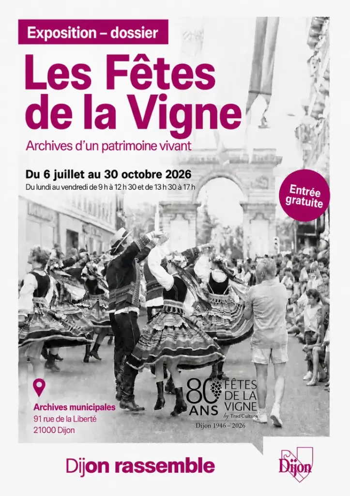 Dijon : 80 ans de Fêtes de la Vigne à voir gratuitement