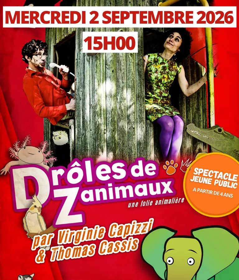 Drôles de zanimaux à Fontenay-aux-Roses le 20 septembre: les informations pratiques