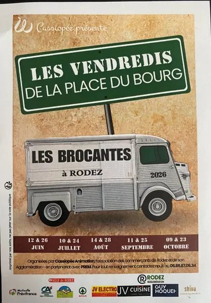 Rodez : la Brocante de l’Été du 9 au 23 octobre