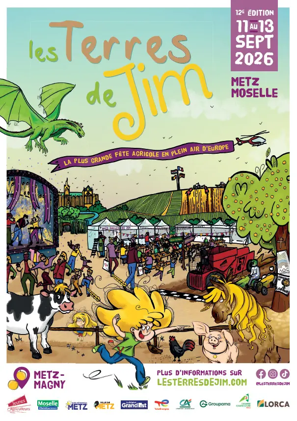 Les Terres de Jim à Metz : trois jours à Magny