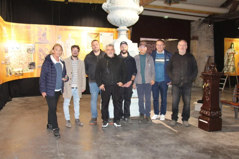 Saint-Dizier : un vase de 630 kg rejoint le patrimoine municipal