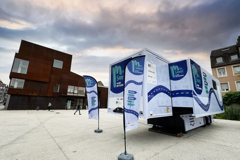 Santé gratuite à Mulhouse : l'unité mobile M ta santé reprend sa tournée